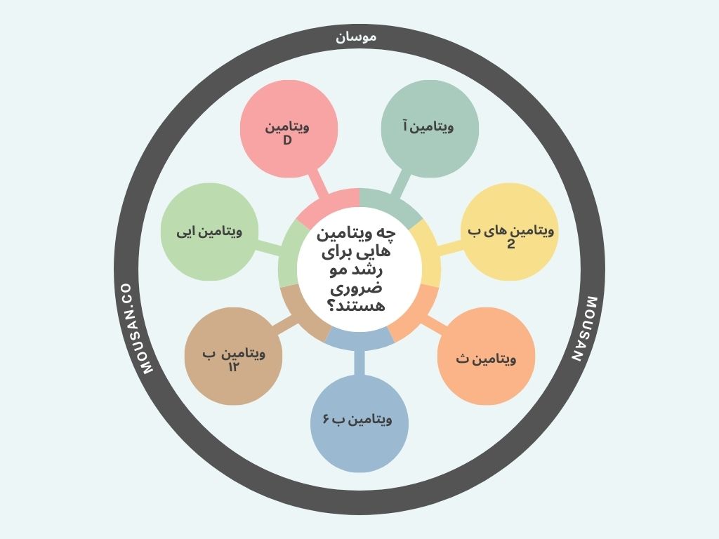 چه ویتامین هایی برای رشد مو ضروری هستند